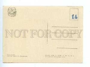 137713 USSR PROPAGANDA Black Sea Fleet SAILOR Old postcard