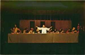 The Last Supper The Great Passion Play Eureka Springs, Arkansas Vtg Postcard