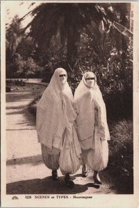 Algeria Scenes et Types Mauresques Vintage Postcard C185