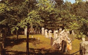 The Sleepy Hollow Cemetery in Concord, Massachusetts