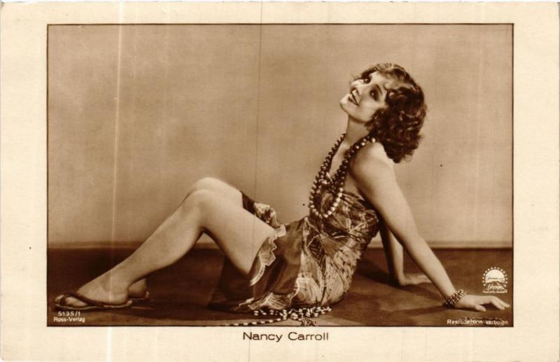 CPA AK NANCY CARROLL. Ross Verlag 5135/1 Film Star (601618)