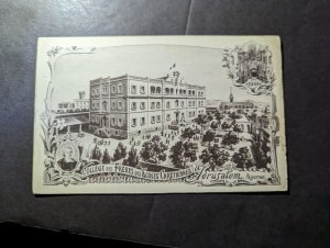 Mint France Palestine Postcard College of Brother of Christian Schools Jerusalem