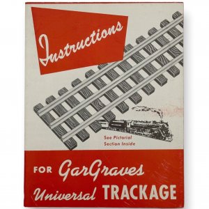 Vintage Universal Trackage Model Train Instructions