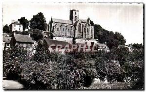 Old Postcard Lamballe Church Our Lady M H Built on a Rock Peak