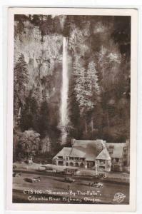 Simmons By The Falls Multinomah Columbia River Highway Oregon RPPC postcard