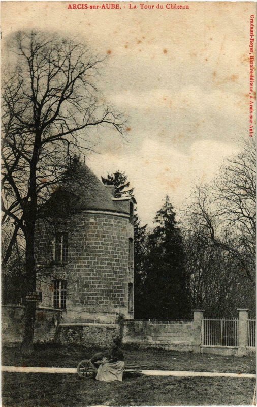 CPA Arcis sur Aube- La Tour du Chateau FRANCE (1007290)