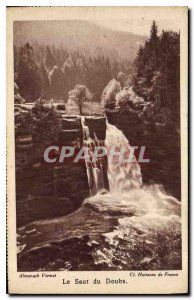 Old Postcard Le Saut du Doubs