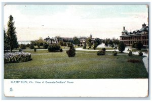 Hampton Virginia VA Postcard View Of Grounds-Soldiers' Home Trees c1905's Tuck