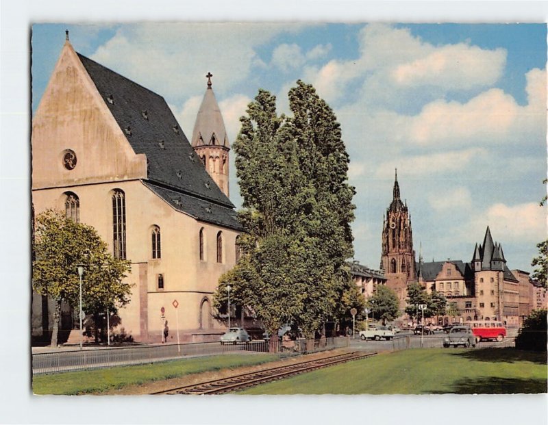 Postcard Leonhardskirche, Dom und Fahrtor, Frankfurt, Germany