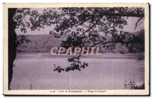 Old Postcard Paimpont Forest Pond Comper