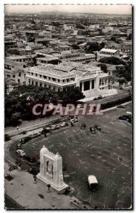 Postcard Old Place Protet Dakar Chamber of Commerce and Monument oux Dead Sen...