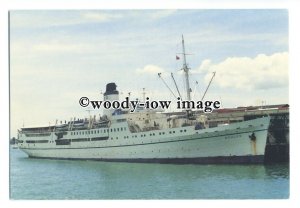 LN0354 - Ex Liner Roma as - Mission Ship , Doulos  , built 1914 - postcard