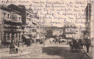 Spain Vigo Puerta del Sol Vintage Postcard 03.19