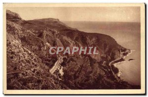 Old Postcard Tour of the large cornice eaves and the way Napoleon