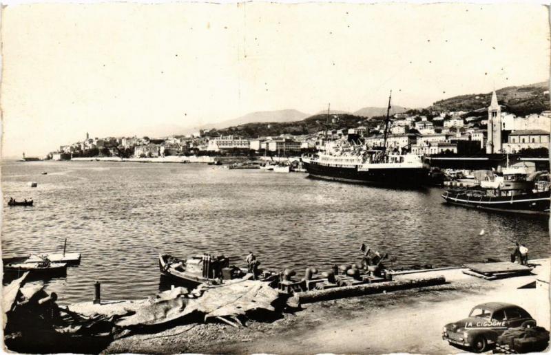 CPA CORSE Bastia- Vue sur le Nouveau Port. (711479)