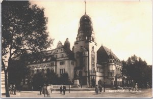 Germany Magdeburg Kaiser Friedrich Museum Vintage RPPC 03.18