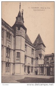 Hotel De Ville, Cour Interireure, Saumur (Maine et Loire), France, 1900-1910s