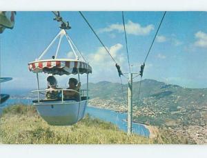 Unused Pre-1980 SKIING SCENE St. Thomas US Virgin Islands USVI ho8207