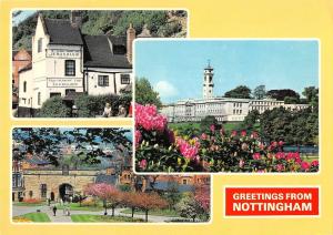 B102727 greetings from nottingham    uk