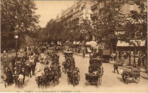 CPA PARIS 2e Boulevard de la madeleine (35158)