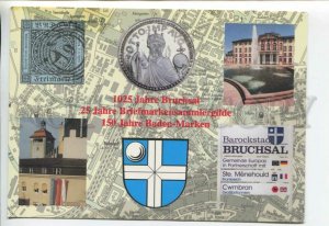 441522 Germany 2001 year anniversary of the city of Bruchsal postcard