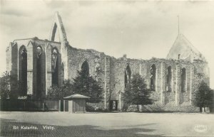 Lot 8 real photo postcards all VISBY Sweden c.1934 