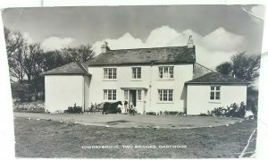 Vintage RP Postcard Cherrybrook House Two Bridges Princetown Dartmoor