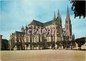 Postcard Modern Sees (Orne) The Cathedral (XIII century)