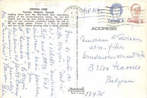 BT16310 Central core toronto ontario canada