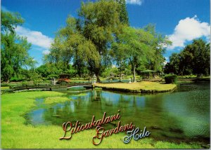 Lilioukalani Gardens Hilo HI Hawaii Unused Postcard C9