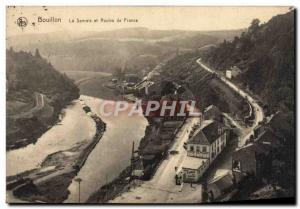 Old Postcard Bouillon Semois And The Roads From France