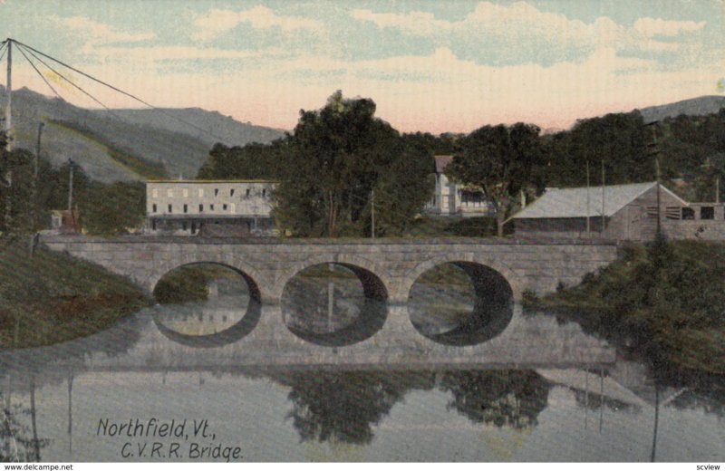 NORTHFIELD, Vermont, 00-10s; C.V.R.R. Bridge