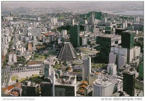 Brasil Rio De Janeiro Rj Metropolitan Cathedral And Lapa Arches