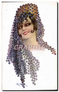 Old Postcard Fantasy Illustrator Woman Mir