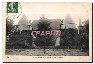 Old Postcard Nouziers (Creuse) the castle