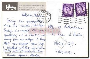 Modern Postcard Hope Cove