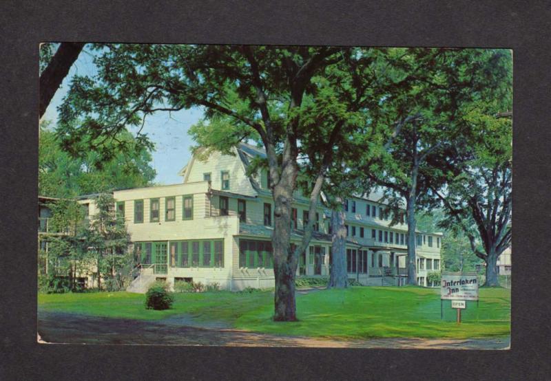 CT Interlaken Inn Hotel Lakeville Conn Connecticut Postcard