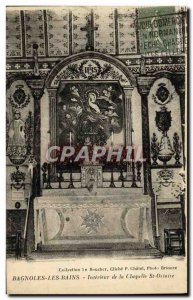 Old Postcard Bagnoles De L Orne Interior of the Chapel of St. chedule