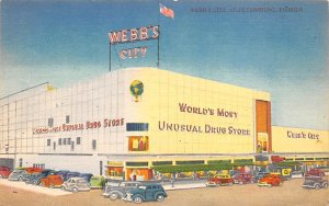 Webb's city St. Petersburg, Florida, USA Drug Store Unused 