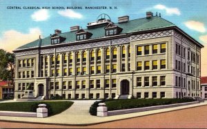 New Hampshire Manchester Central Classical High School Building