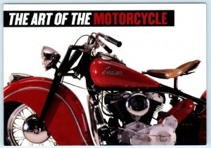 CHICAGO Field Museum Art of the Motorcycle INDIAN CHIEF 1999 - 4x6 Postcard