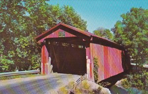 Stevenson Road Covered Bridge Greene County Near Xenia Ohio