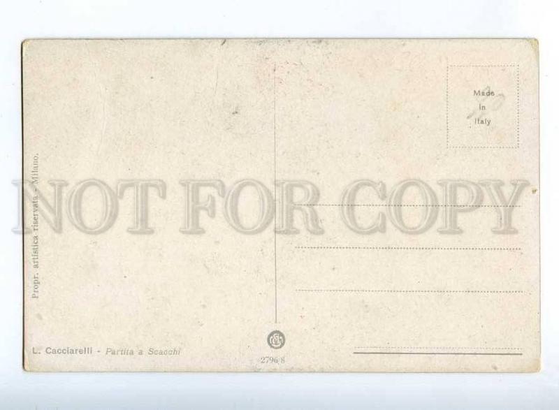 223259 CHESS Game Cardinal by CACCIARELLI Vintage Italy PC