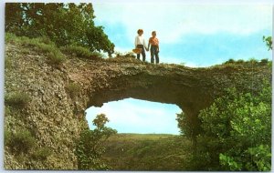 Postcard - Natural Bridge, Alabaster Caverns State Park - Freedom, Oklahoma 