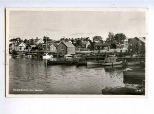 214003 SWEDEN OREGRUNO view Vintage photo RPPC gymnastics