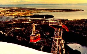 Canada - BC, North Vancouver. Grouse Mountain  (Aerial Lift)