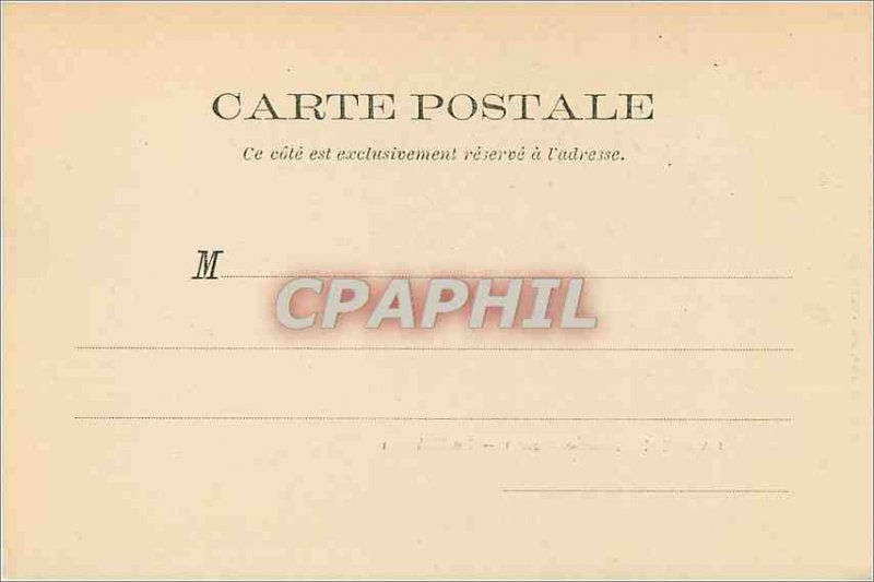 Old Postcard Langeais (Indre et Loire) The Castle (map 1900)