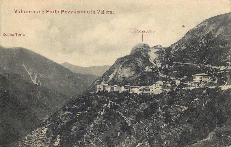 ITALIA Italy Valmorbia e Forte Pozzacchio in Vallarsa