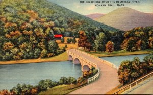 Massachusetts Mohawk Trail The Big Bridge Over The Deerfield River