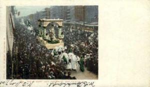 Rex in Mardi Gras Procession  New Orleans LA 1905